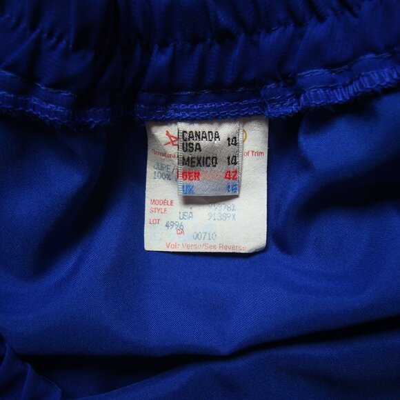 Joseph Ribkoff Sz14 Blue 2 Piece Dress Set Double Breasted Jacket & Skirt - Picture 10 of 12